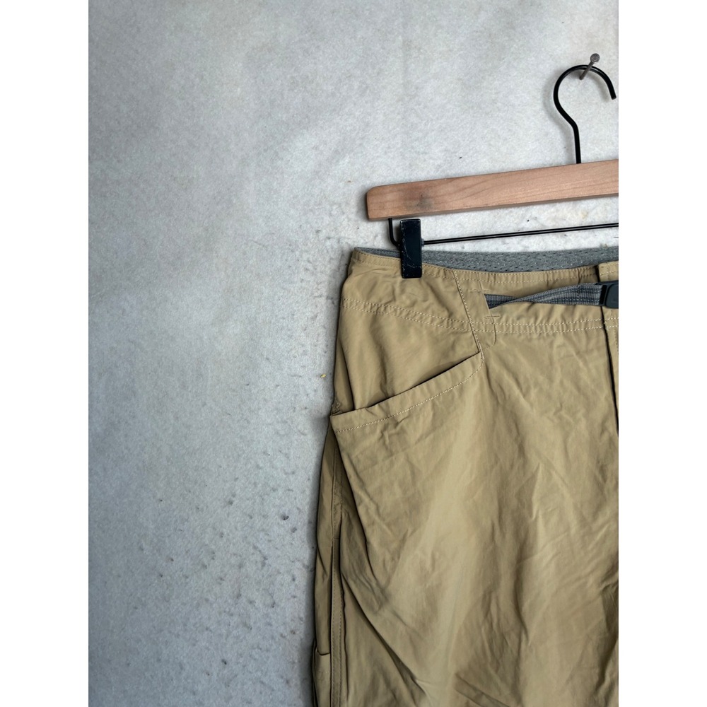 Mountain Hardwear Womens Dynama/2 Ankle Pants Tan Khaki Hiking Belted Size 12/30 - Picture 4 of 12